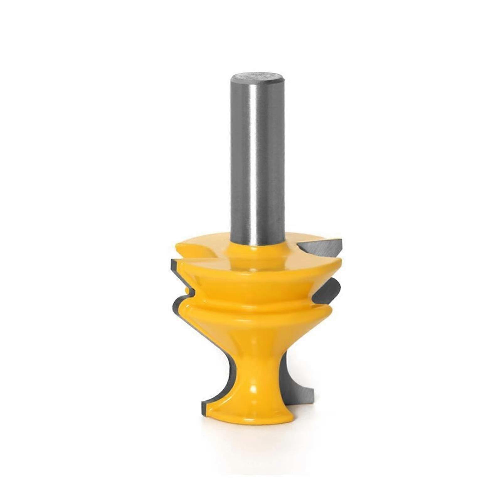 Jinchao-Router bits 1pcs CNC Line Woodworking Cutters Face Mill, 12mm 1/2 Inch Shank