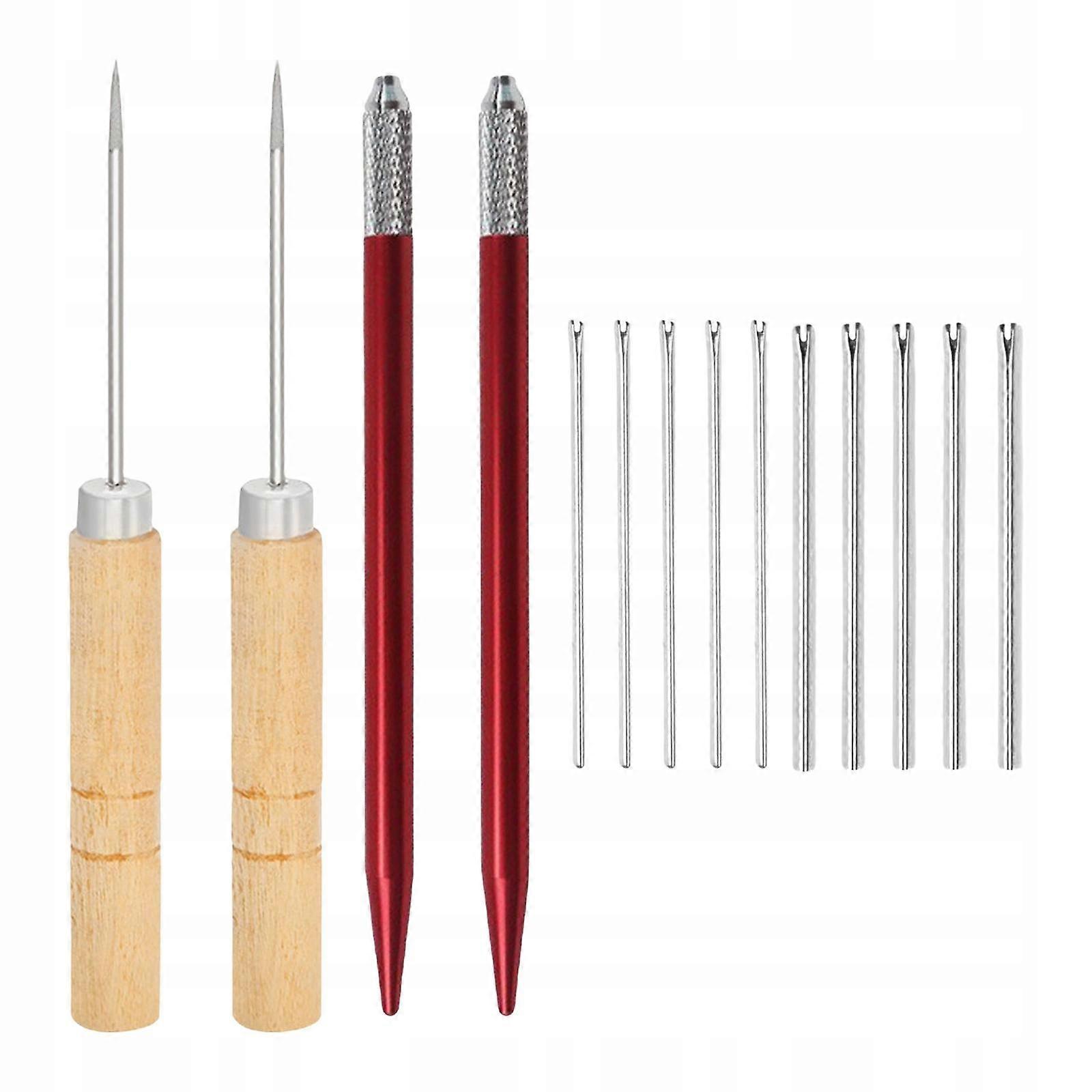 Doll Tools Reborn Hair Ing Tool 10 Needles 2 Handles Needles 10x0,8 Mm