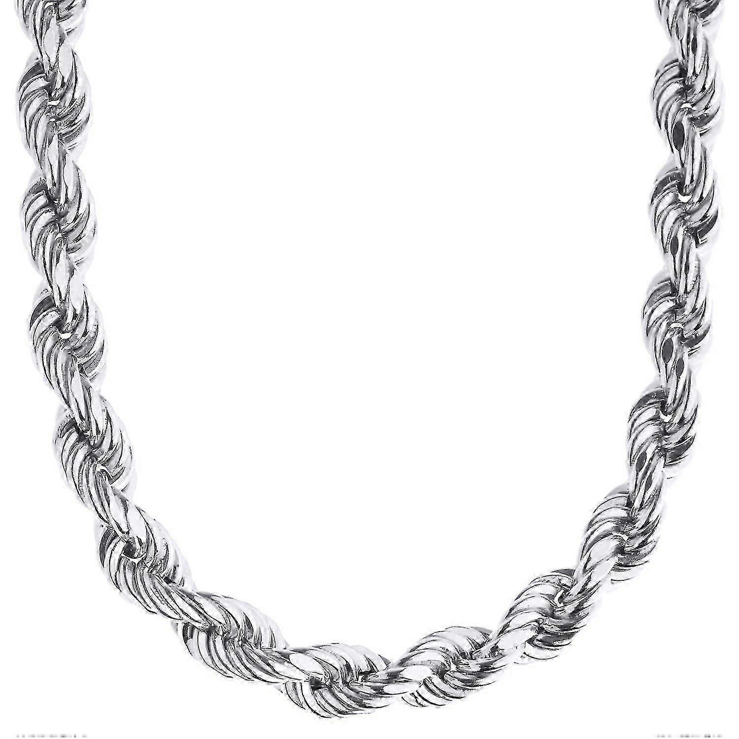Sterling 925er Silber Kordelkette - CODE CREUSE 8mm-Yvan