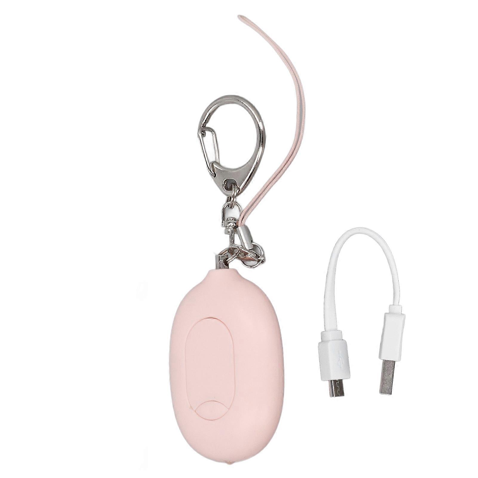 Rechargeable Personal Security Alarm Keychain - 130dB Siren, Self-Defense for Women