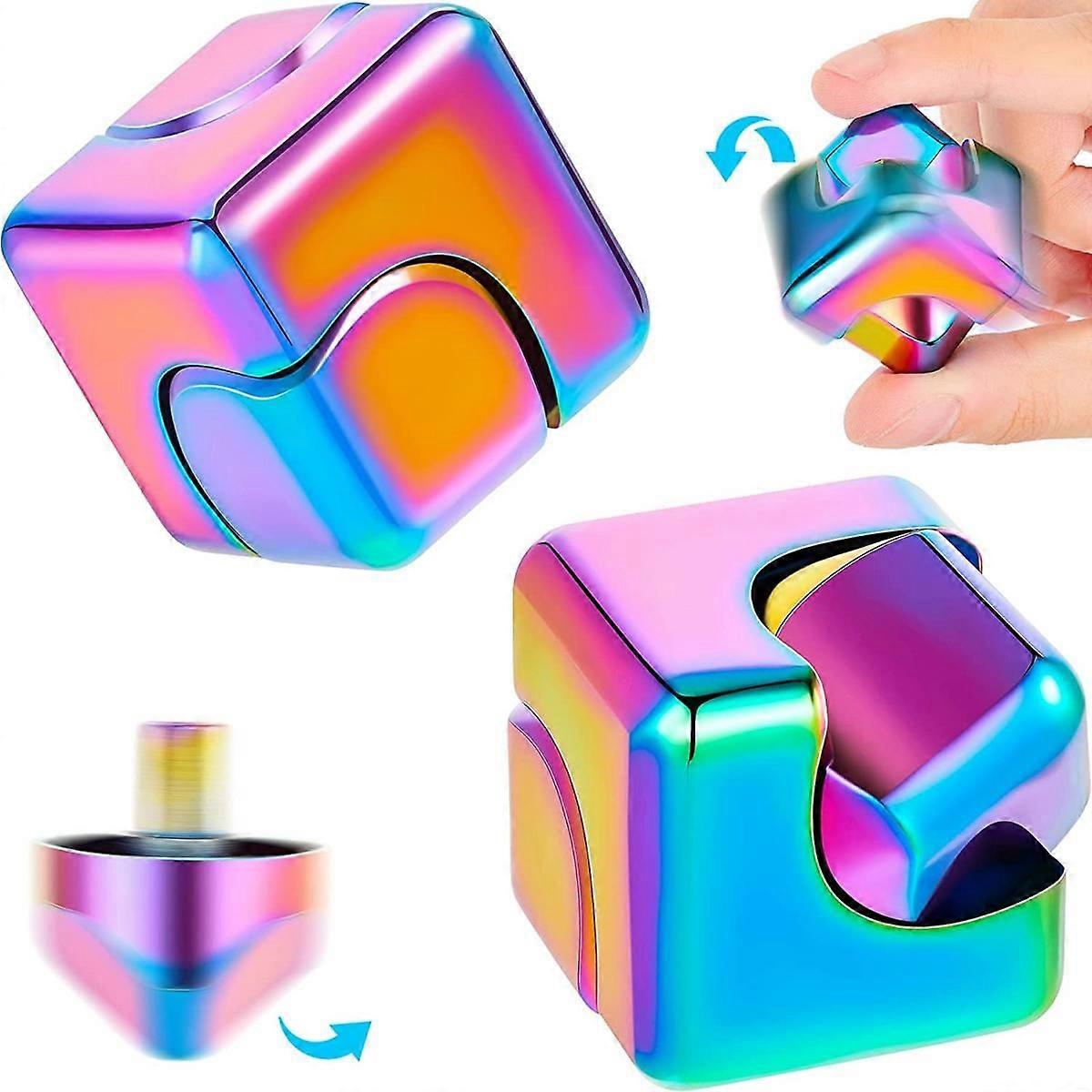 Pieces Fidget Cube Spinner Anti-Anxiety Focusing Fidget Toys