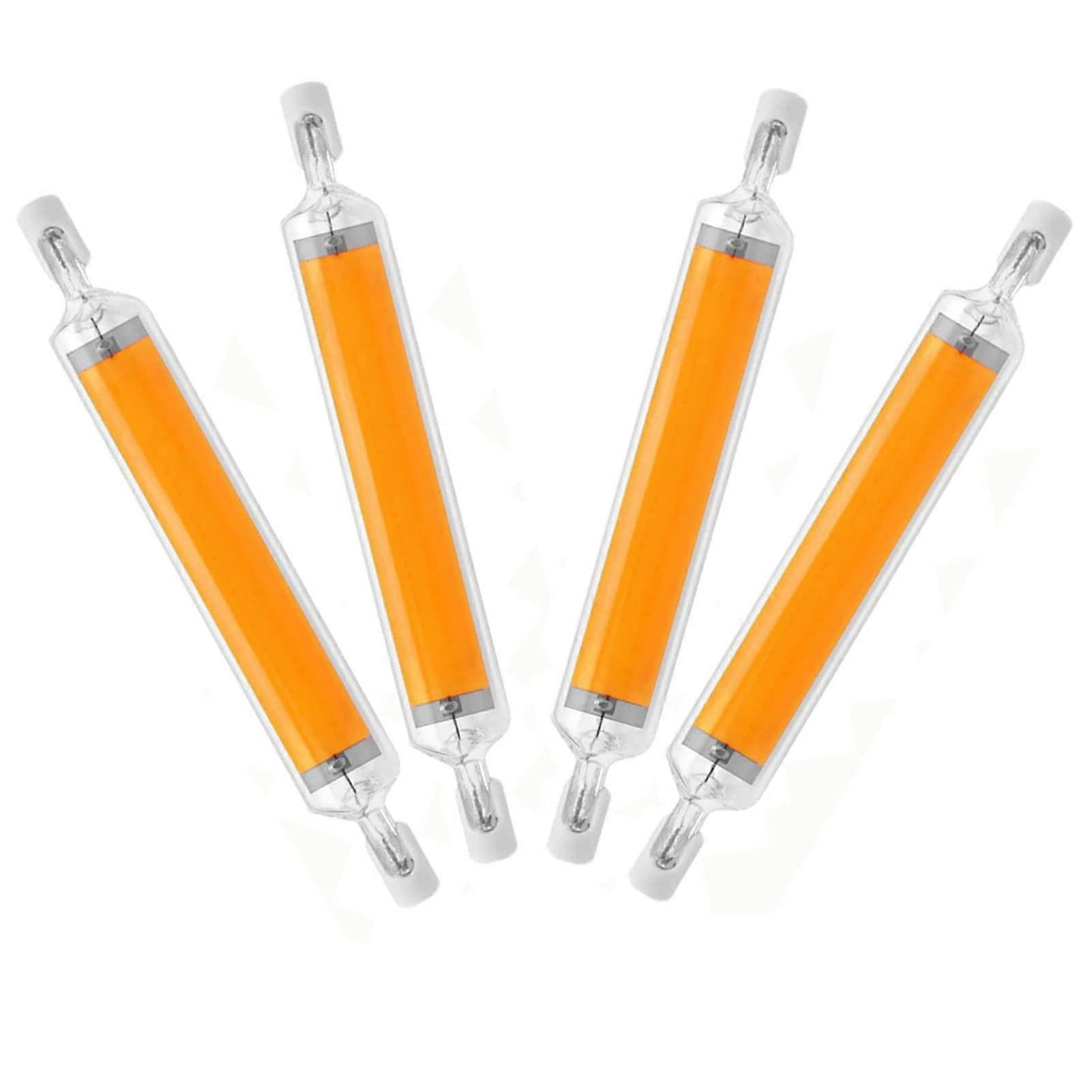 118mm 20W R7S LED Bulb (4 Pack) 200W Halogen Equivalent High Brightness 3000K Warm White