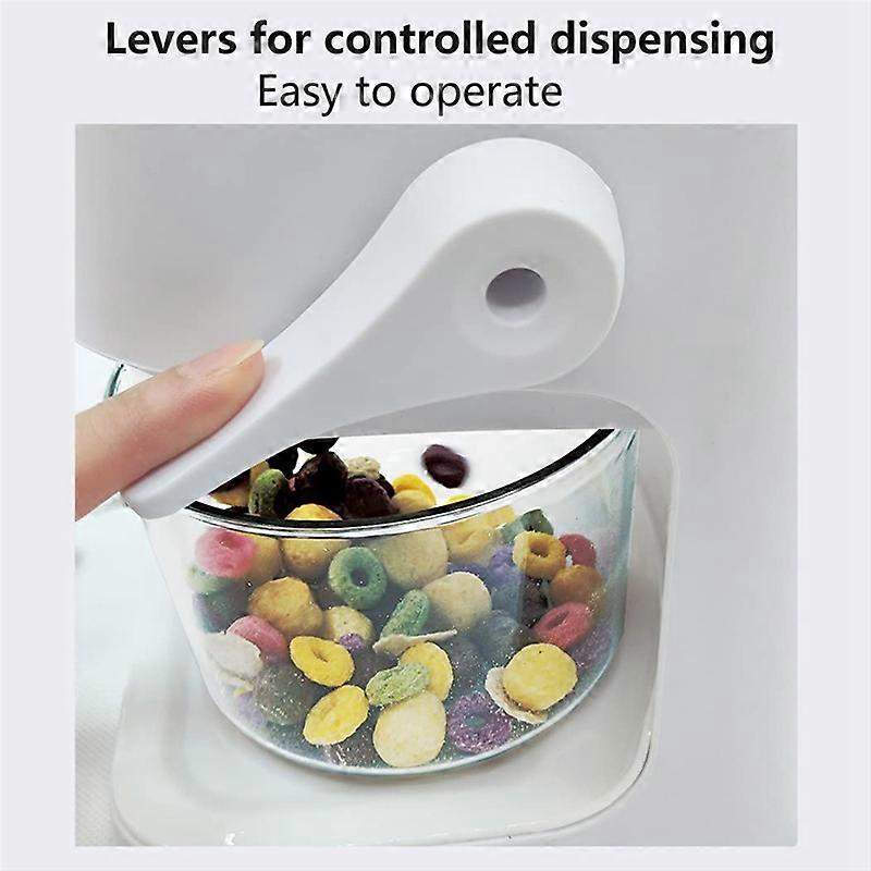 Cereal Dispenser Countertop, Cereal Containers Storage, for Kitchen