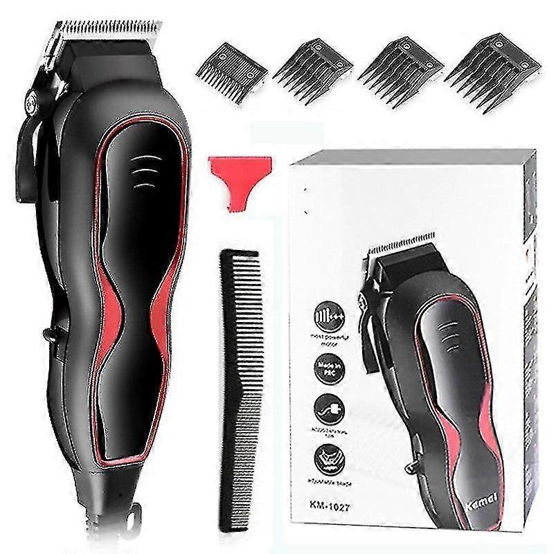 Professional electric hair clipper with 4 limit combs