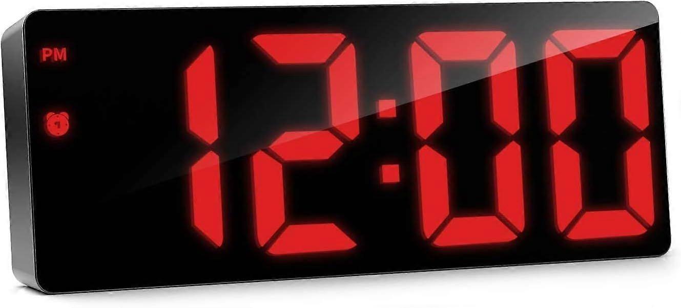 Digital Alarm Clock, Digital Clock With 3 Brightness Levels, USB  Powered Electronic Alarm Clock
