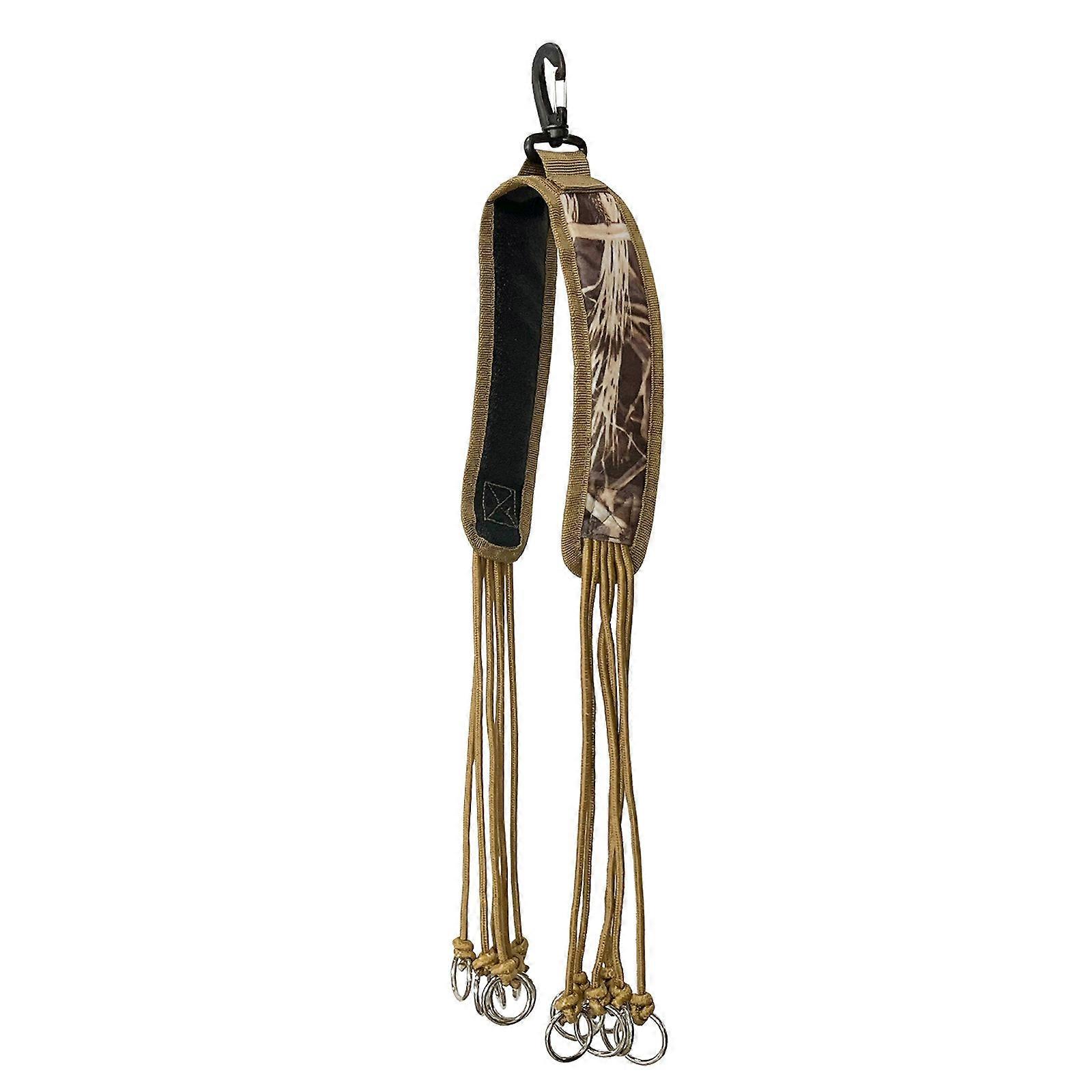 Lightweight Duck Lanyard Carrier Duck Hunting Game Carrier Soft Padded Bird Tote Gooses Hanger Hunting Gear Durable
