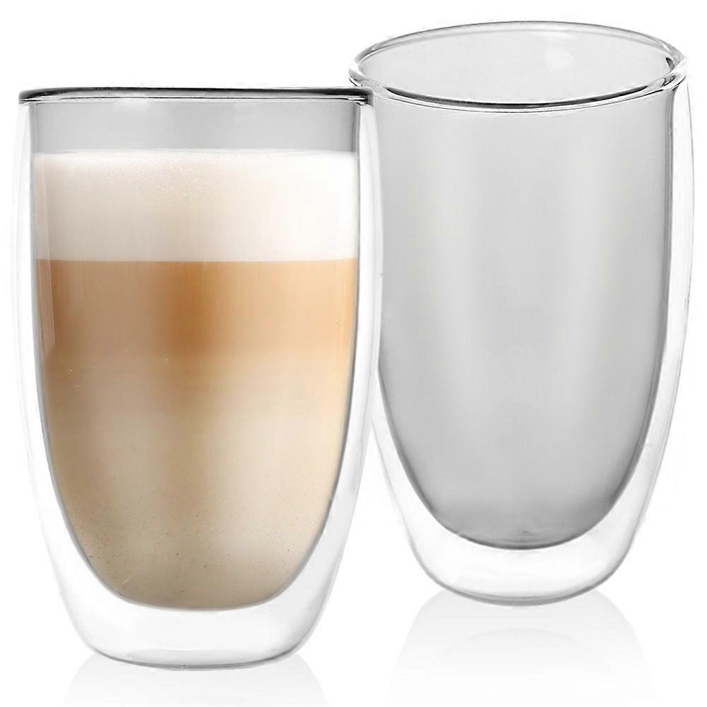 Set of two thermo glasses, 460 ml - Perfect for all types of coffee