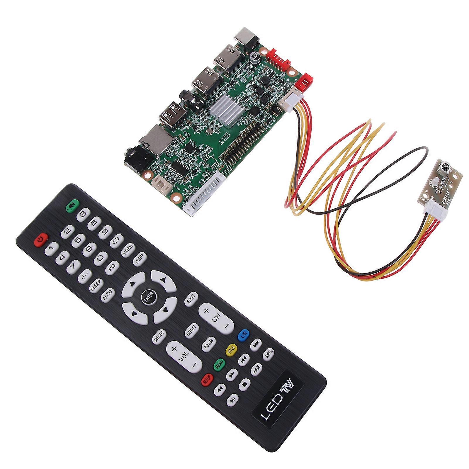 Lcd Controller Driver Board Supporting Headphone Output Lvds Output Mstar Chip Support 3.5mm Headphone Output Modules