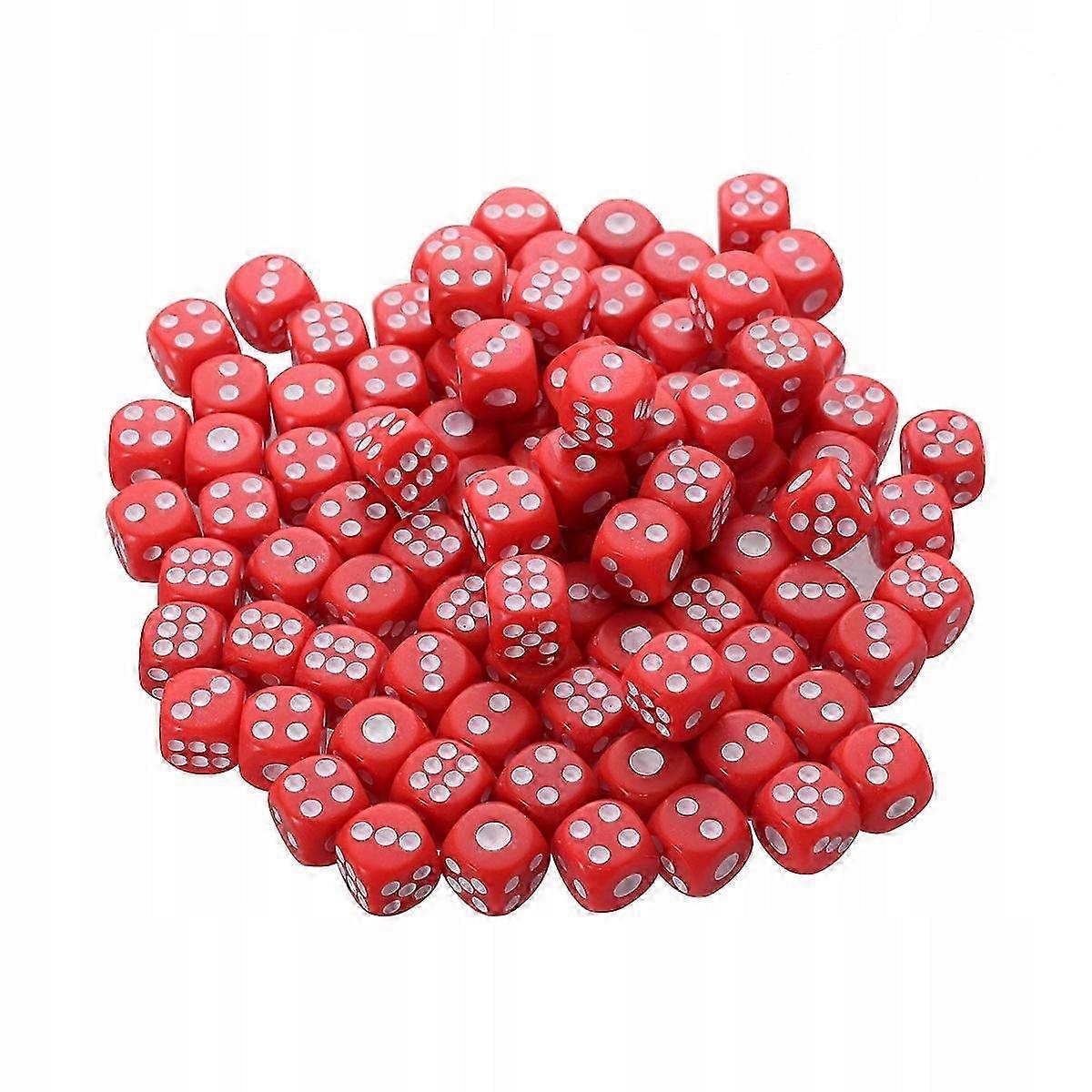 6 Sided Dice Colored Cup Big High Quality 100 Pcs