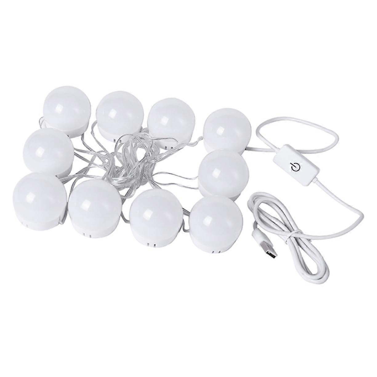 MakeUp Mirror Lighting 3 Options Flickering for Eye Makeup and Shaving