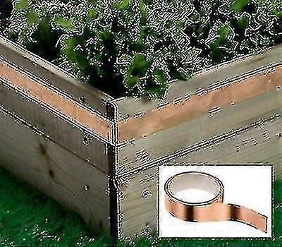 Nastro di rame contro le lumache - Larghezza 10 mm - Rotolo da 20 m