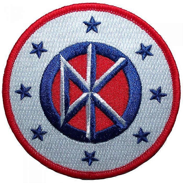 Dead Kennedys Logo Stars Iron On Patch