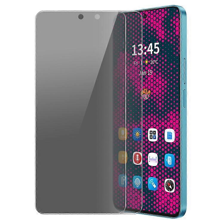 ENKAY HAT PRINCE 2PcsはInfinix Hot 12 4Gプライバシースクリーンプロテクターフルグルーアンチスパイと互換性があります
