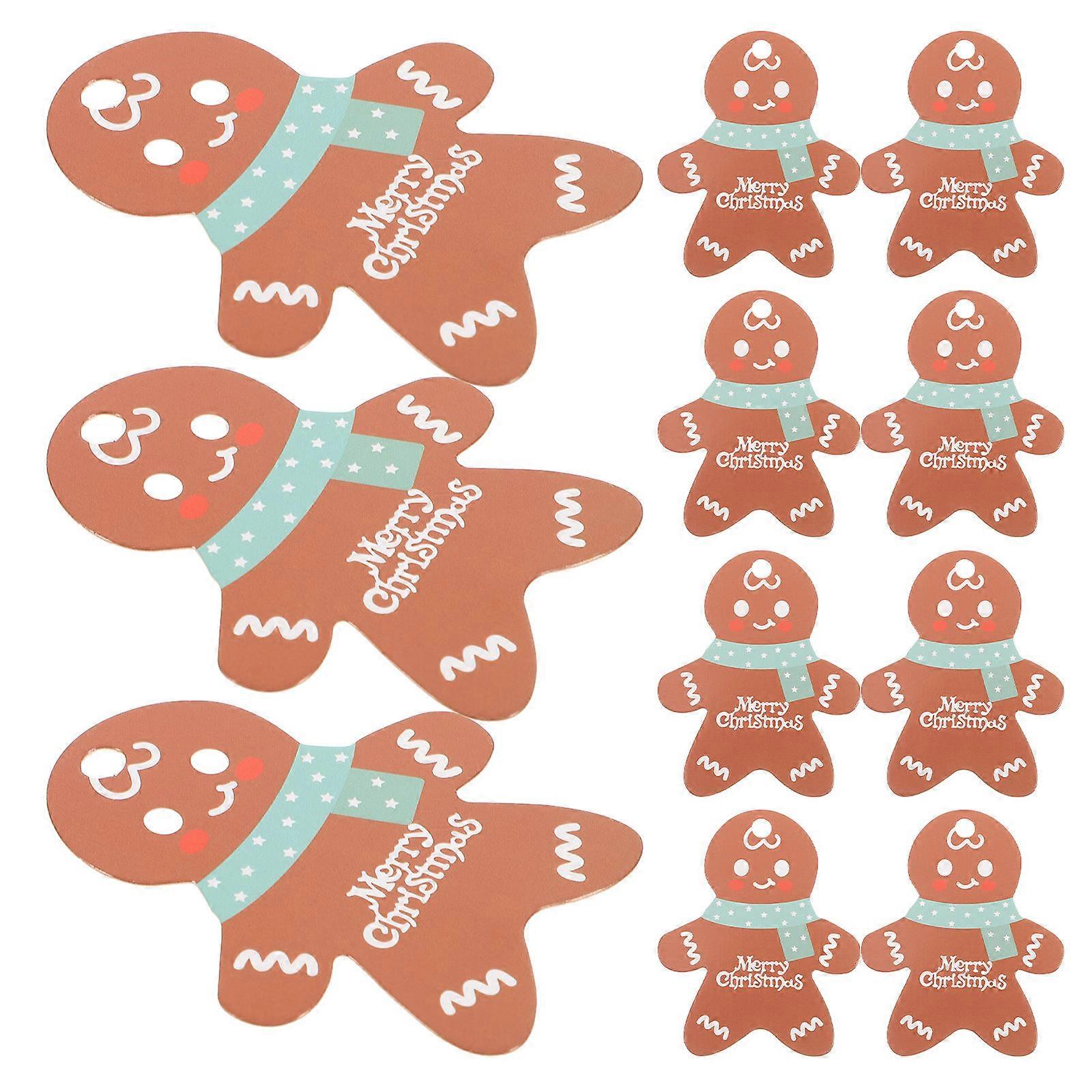 Gingerbread Present Tags, Great for Labeling and Customizing Packages