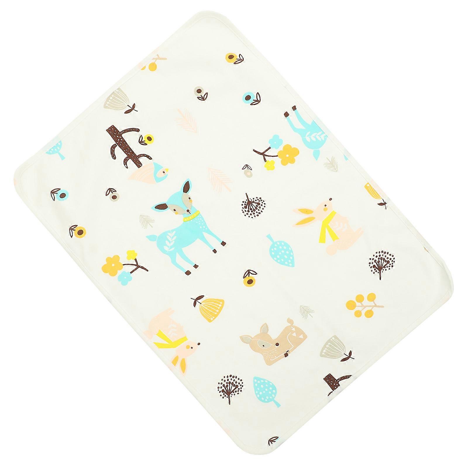 1Pc Baby Waterproof Mattress Cotton Infant Urinal Mat Gentle Diaper Cushion