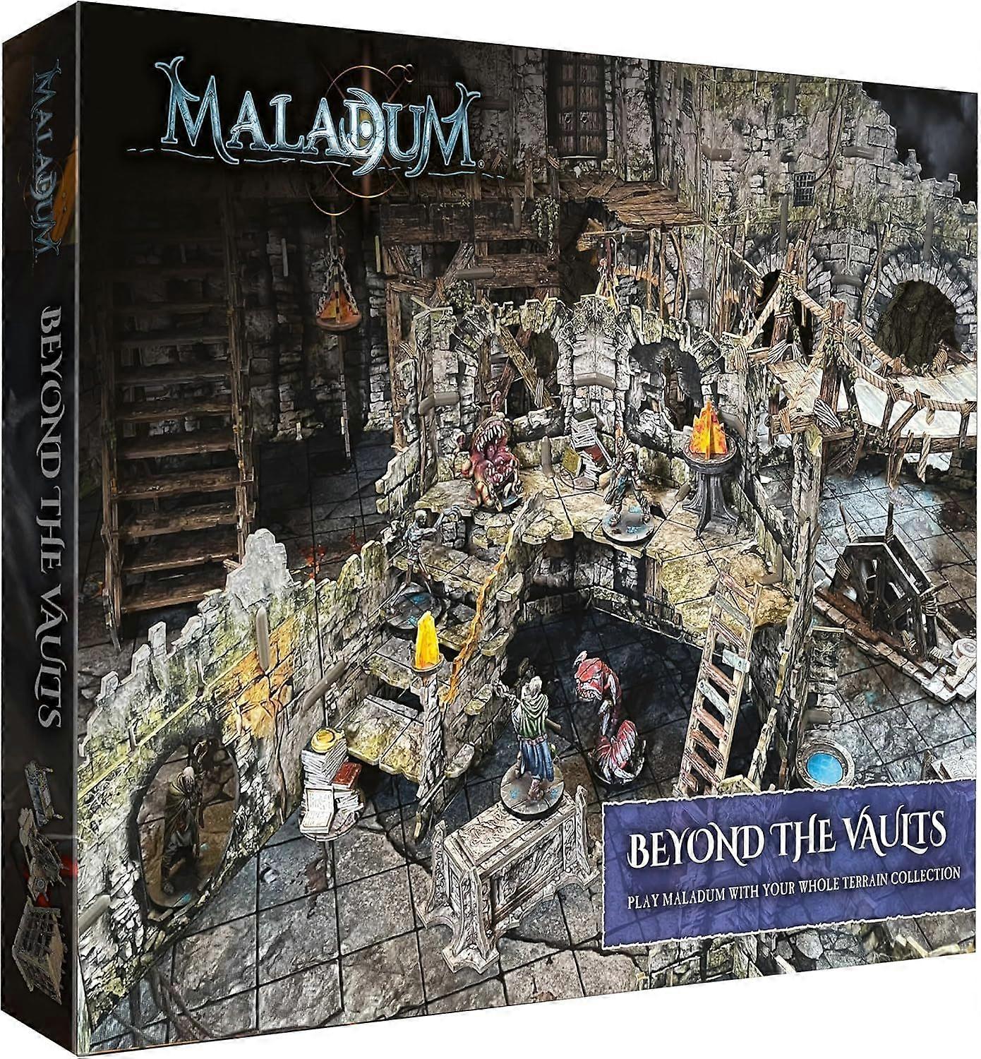 Maladum Beyond the Vaults Board Game