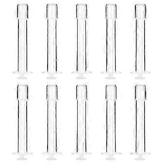 25pcs Household Suppository Applicators Professional Lube Applicators Disposable Lube Shooters Tw