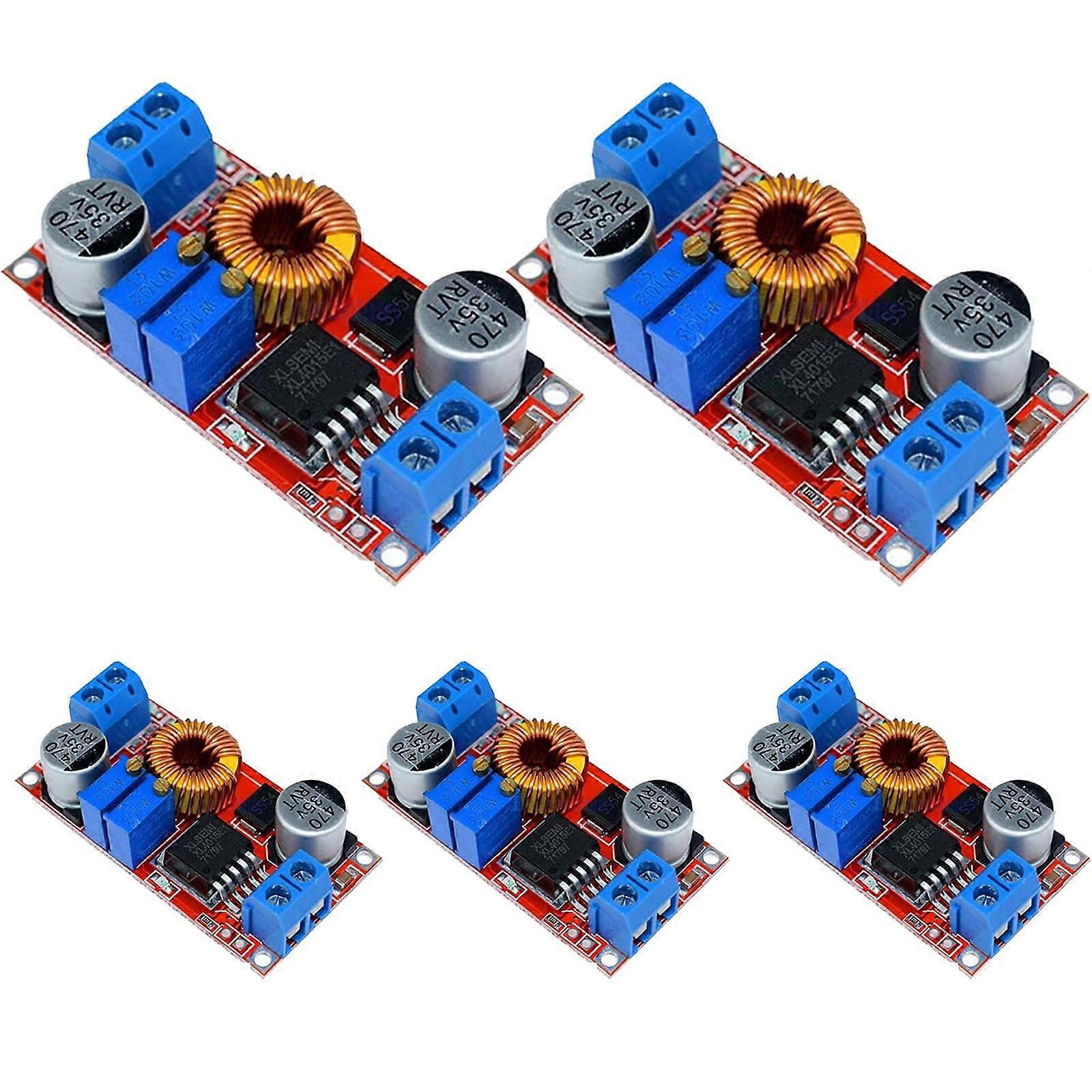 Pack of 5 XL4015 5A DCDC 5V32V 0.8V30V CC CV Step Down Module