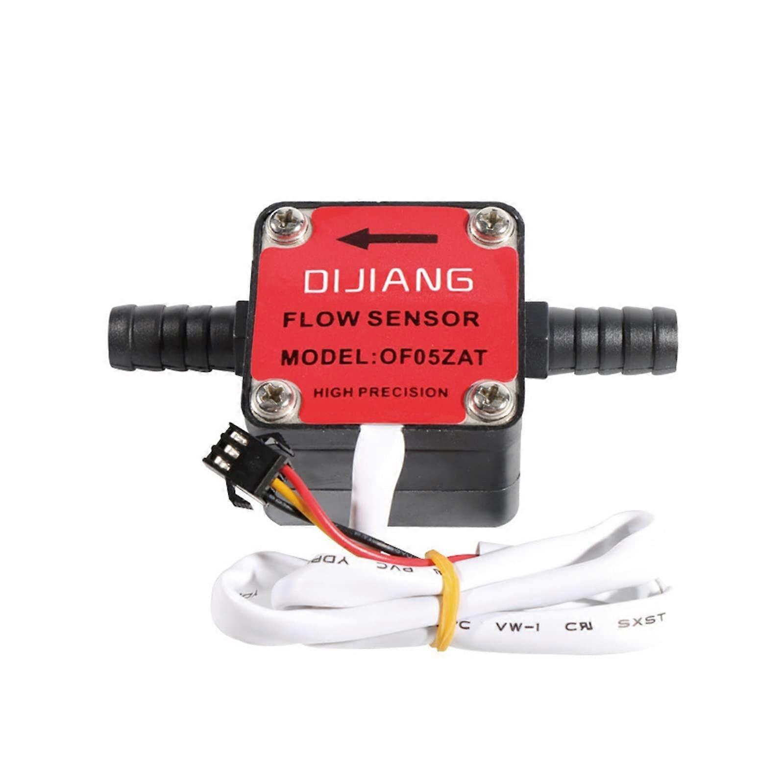 3/8' Hose Gear Flowmeter 13MM Pagoda Flow Sensor Milk Oil Flow Meter Flow Sensor Switch for Viscous Liquid DC518V(Square Cover)