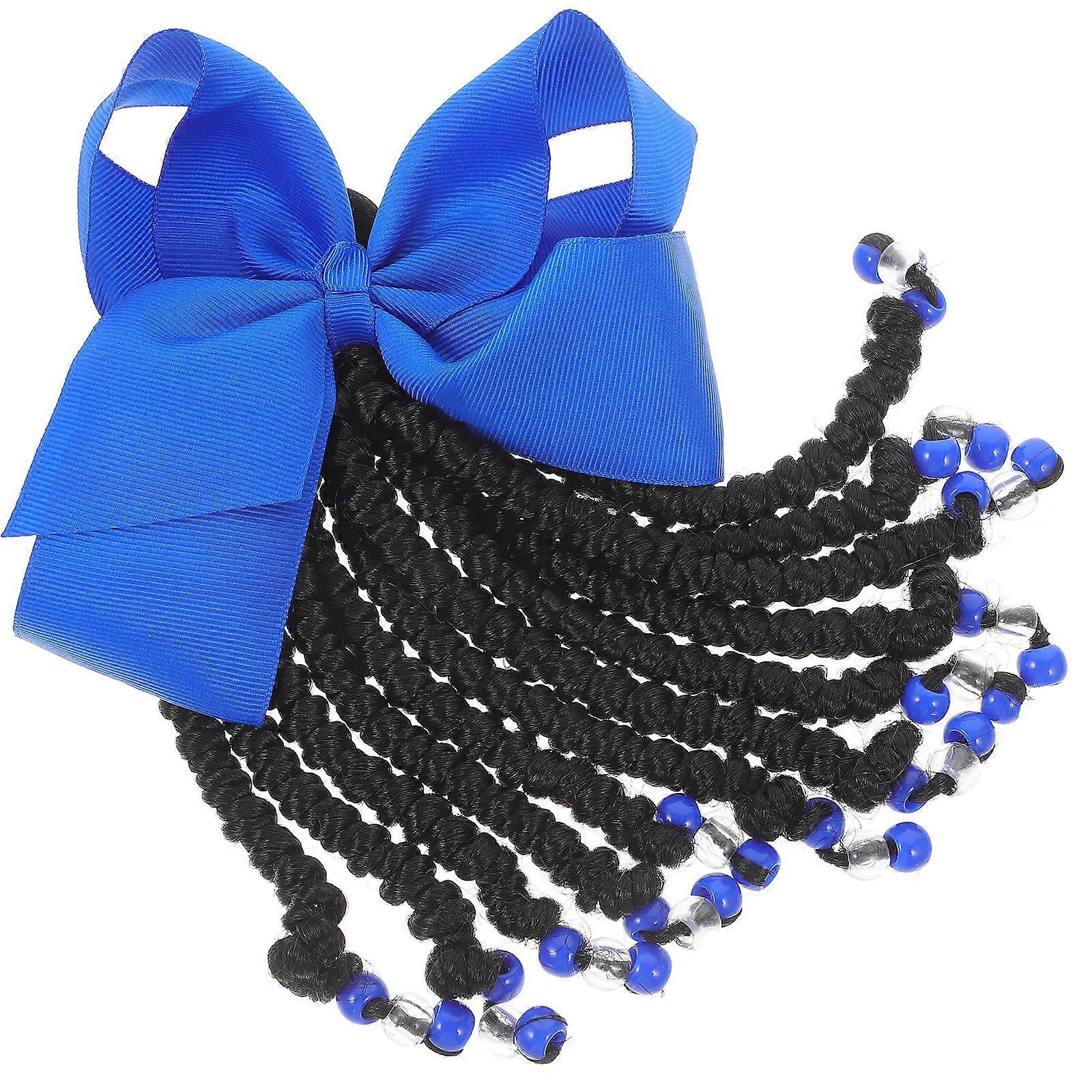 Soft Hair Extensions for Girls, Easy to Use Ponytail with Bow