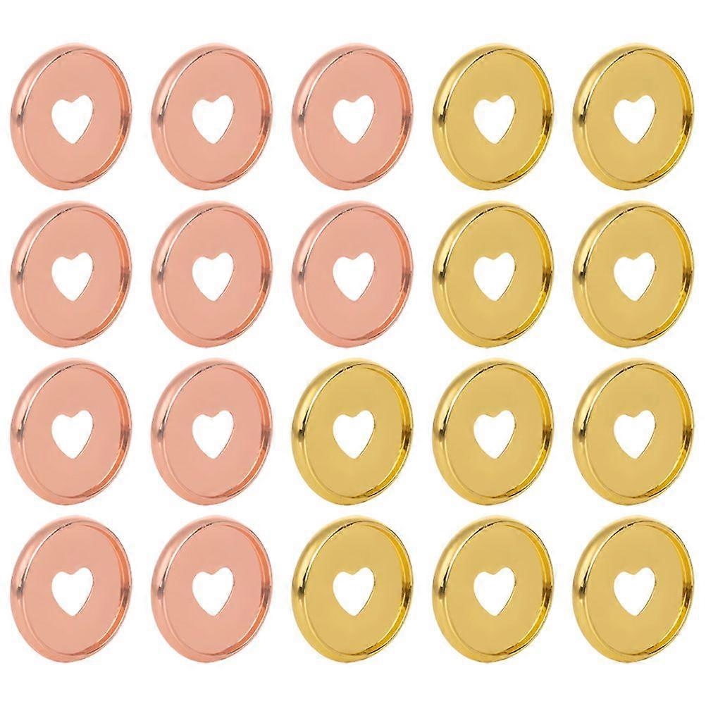 20Pcs Planner Discs Loose-leaf Bind Discs Binding Discs Small Binding Discs Notebook Binding Discs