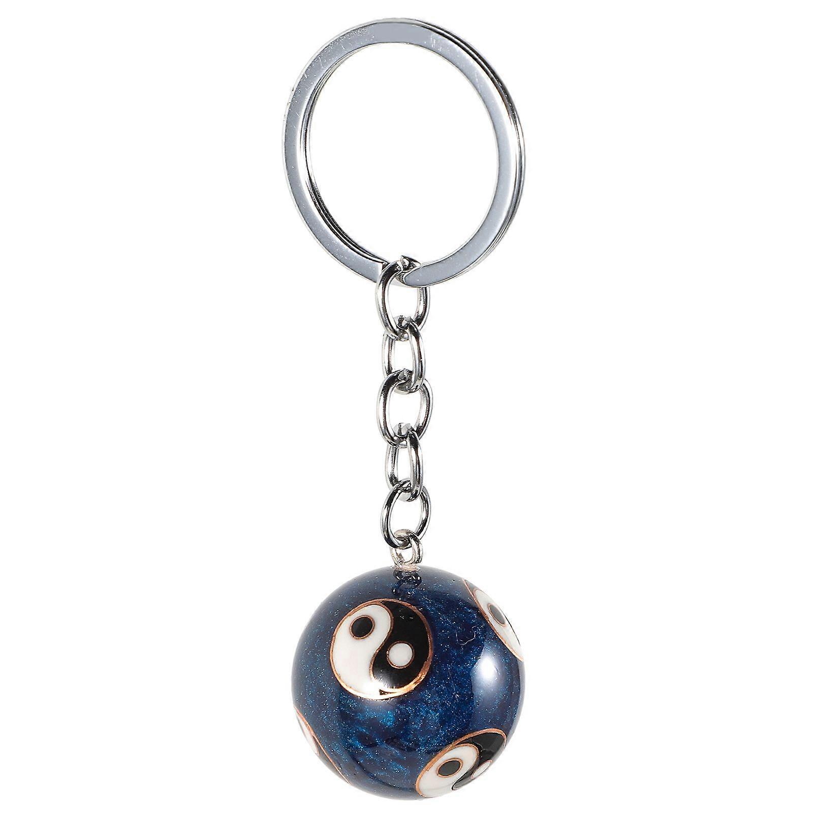 Craft Keychain Eight Diagrams Ball Key Ring Small Ball Keychain Small Eight Diagrams Decor