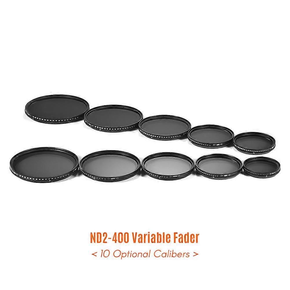 ZOMEI 55mm Ultra Slim Variable ND2-400 Filter for Sony Lenses: Adjustable Light Control