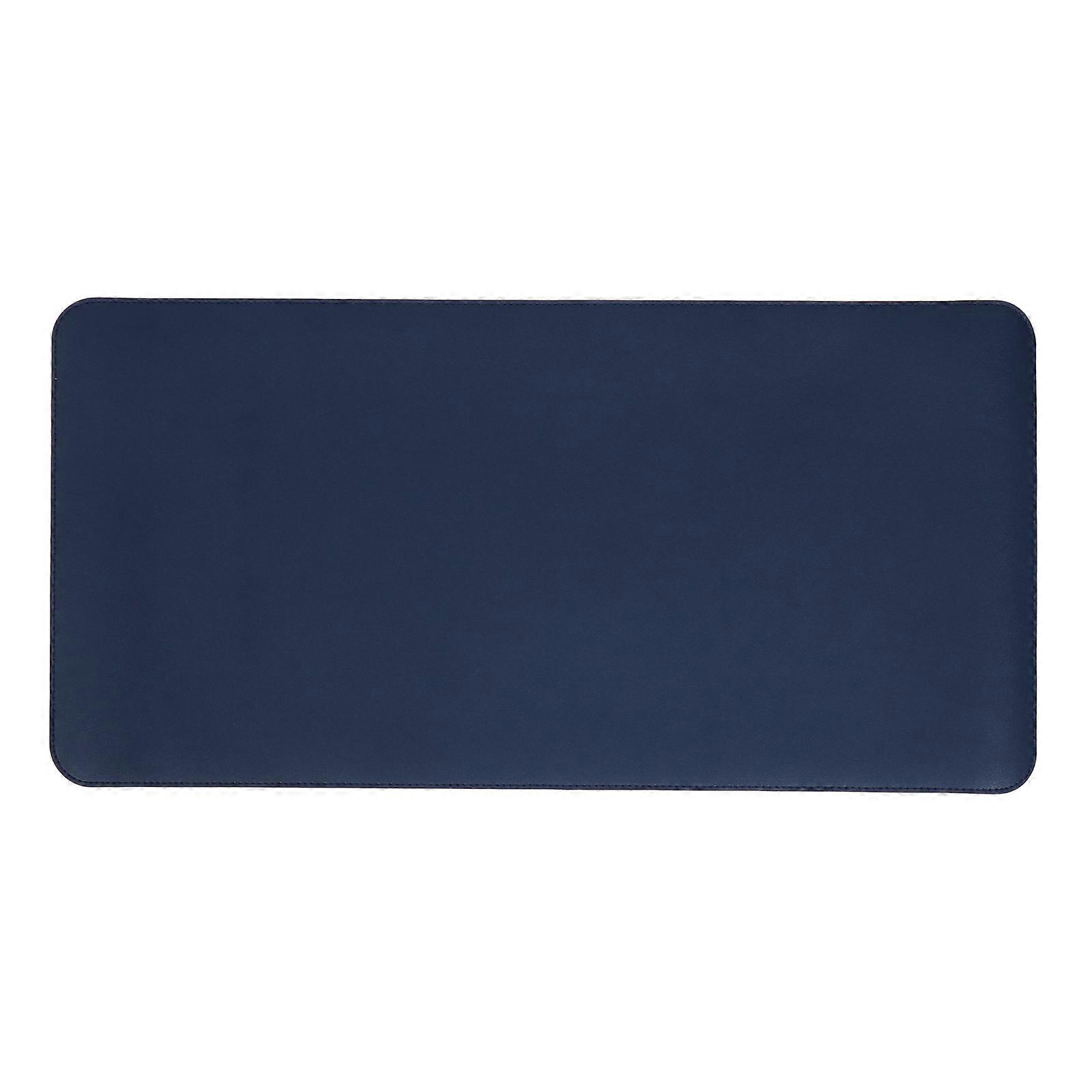 Keyboard Desk Pad Large Gaming Mouse Pad Nonslip Smooth Movement Rectangular Leather 1Set For Work