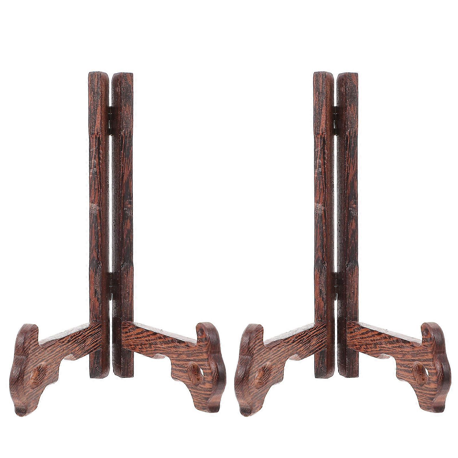 Wood Display Stand Platter Stands For Display Rectangular Shape Simple Style Storage Organization Kitchen 1Pcs