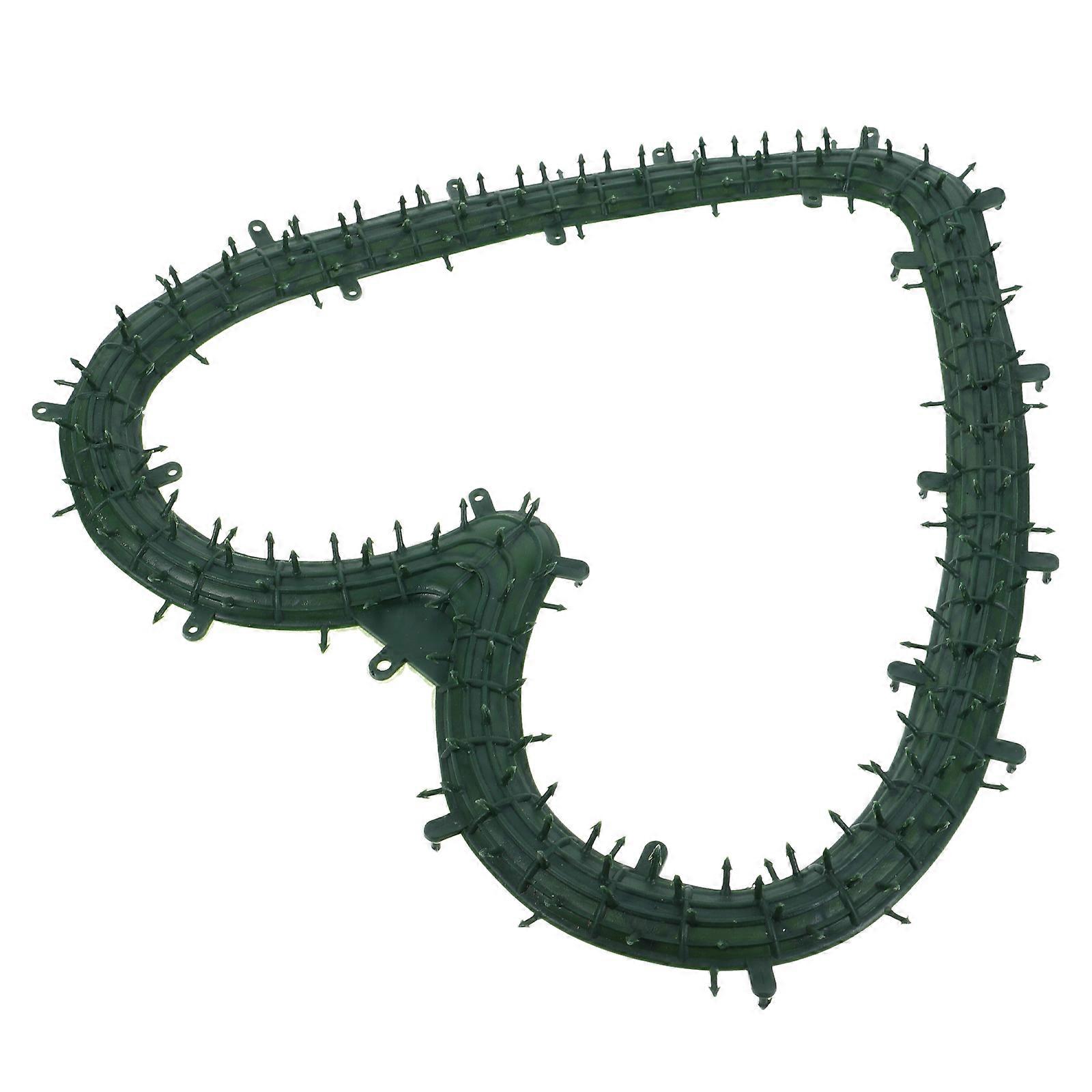 Spring Wreath Craft Heart Shaped Wreath Frame For Diy Flower Arrangements Wreath Making Creative Garland Supplies For Craft Enthusiasts 1Set