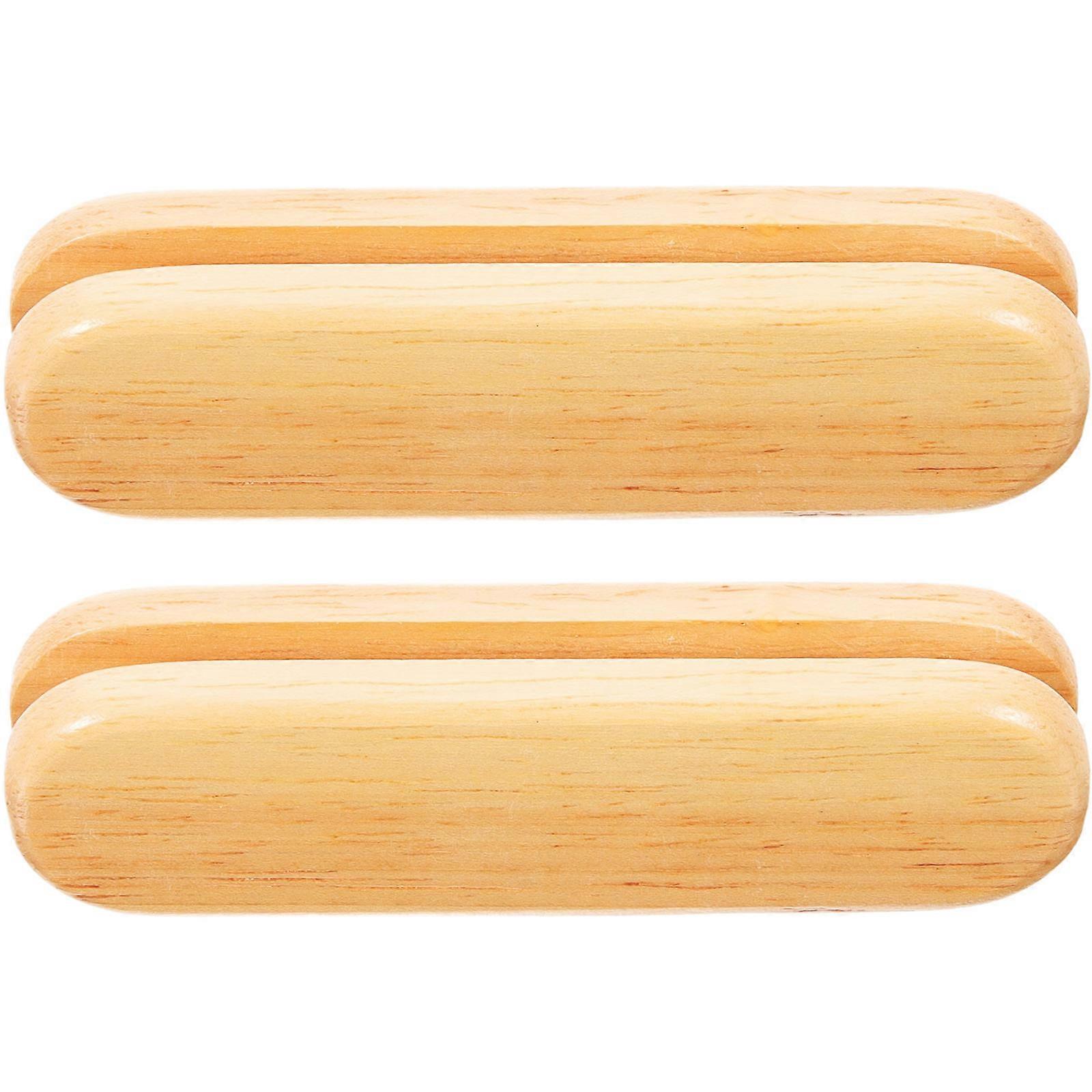Wooden Frying Pan Handle Covers Heat Resistant, Insulated, Non Slip Grips for Cookware Handles 2pcs Set for Camping & Barbecue