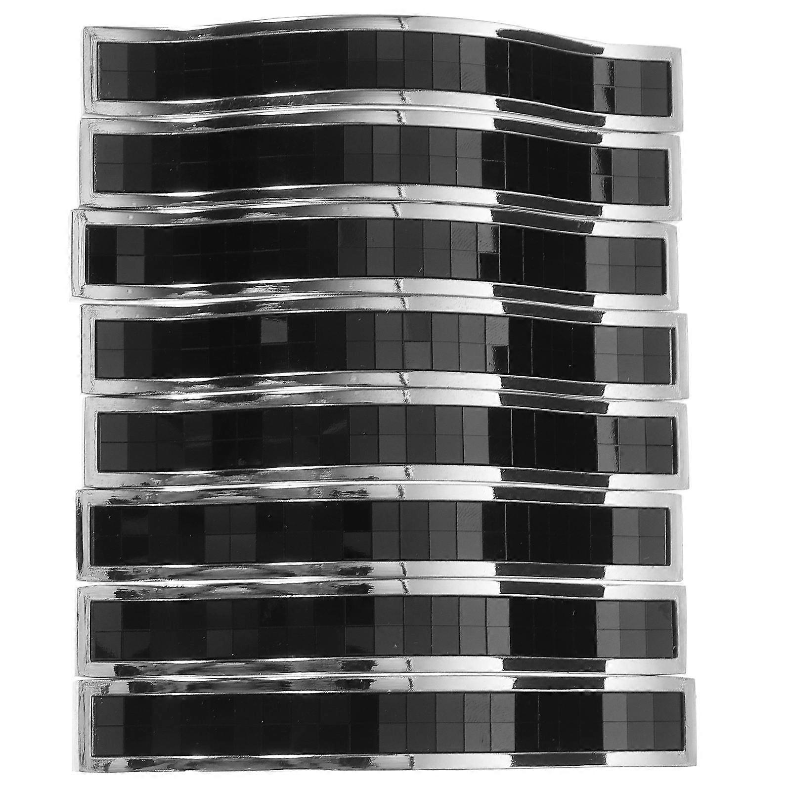 Decorative Drawer Pulls Zircon Smooth Surface For Furniture Handles Chic Simple Style Homeowners 8Pcs