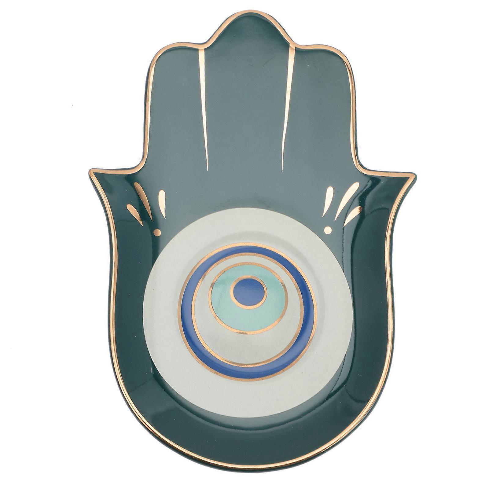 Ceramic Tray For Jewelry Shape Study Room 1Pcs