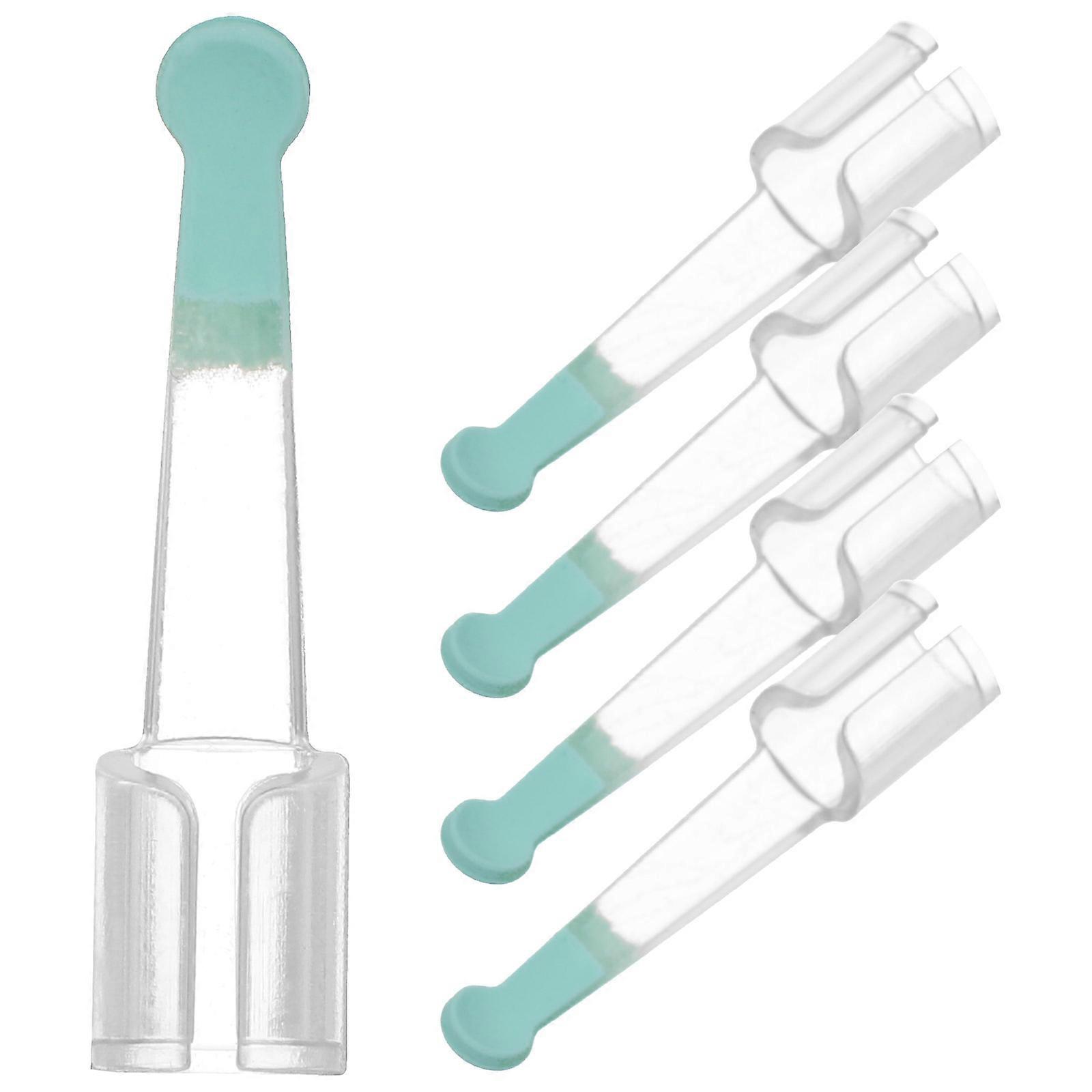 5 Replaceable Ear Spoon Tips for Safe Ear Cleaning – Easy to Carry, Durable Design for Family Use and Medical Inspection
