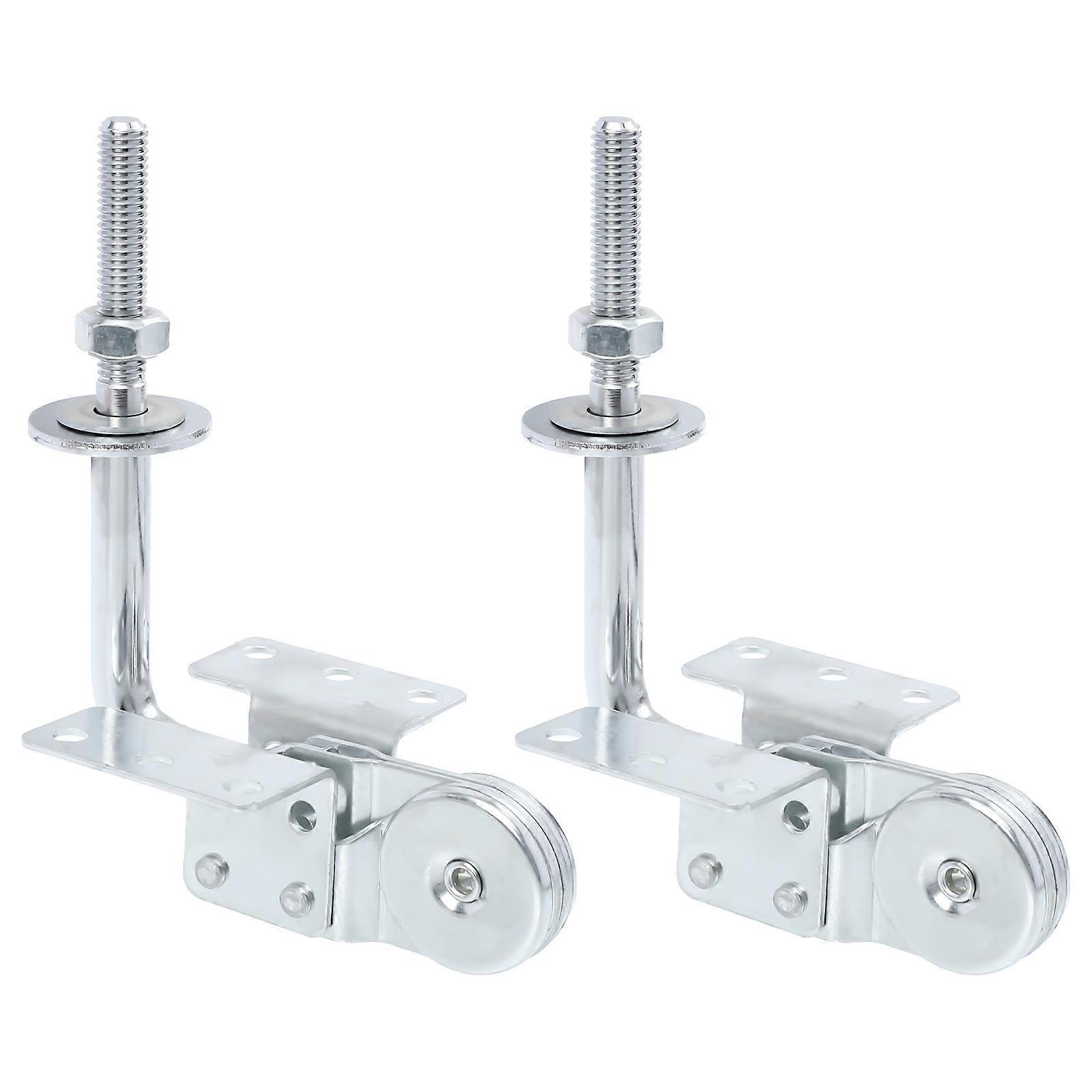 Sofa Accessory Couch Hinge 5-Gear Adjustment Iron 15x10.5cm 2Pcs