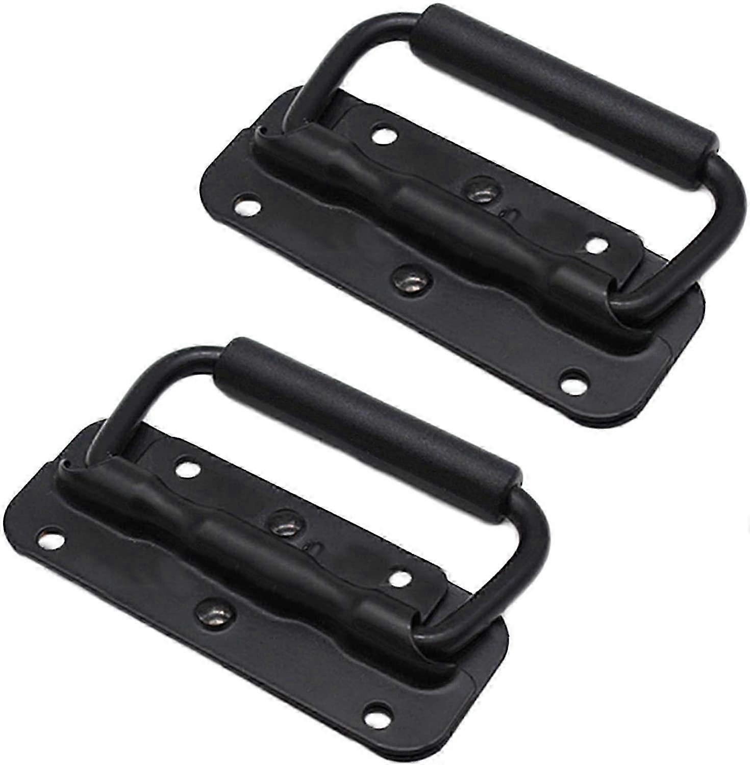 Stainless Steel Pull Handles Box Handle Lifting Tool Box Spring Folding Handle Stainless Steel Case