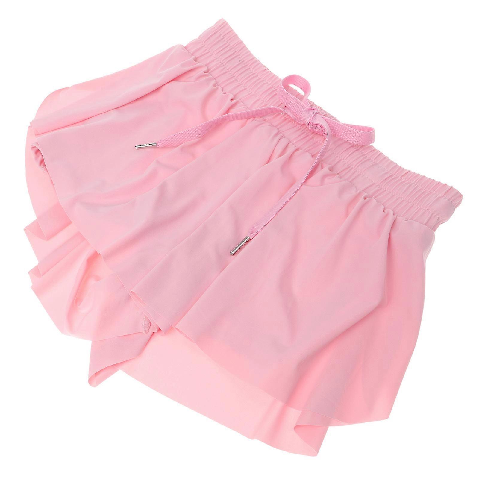 Yoga Skort Chinlon Athletic Skorts Για Γυναικεία Ένδυση Γυμναστικής Απλό Χρώμα 1Τμχ
