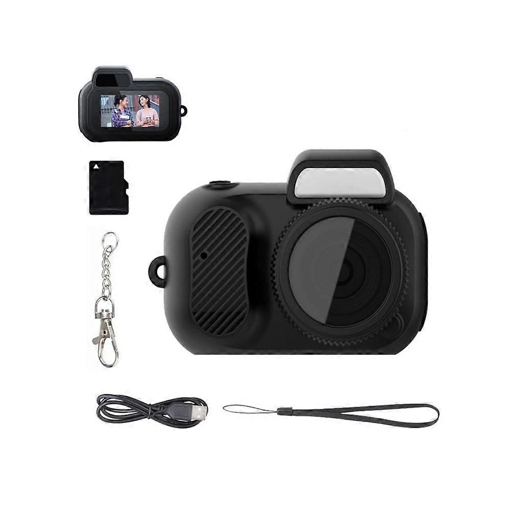 Mini Camera Keychain, 1080P Mini Digital Camera Keychain Nostalgic Camera
