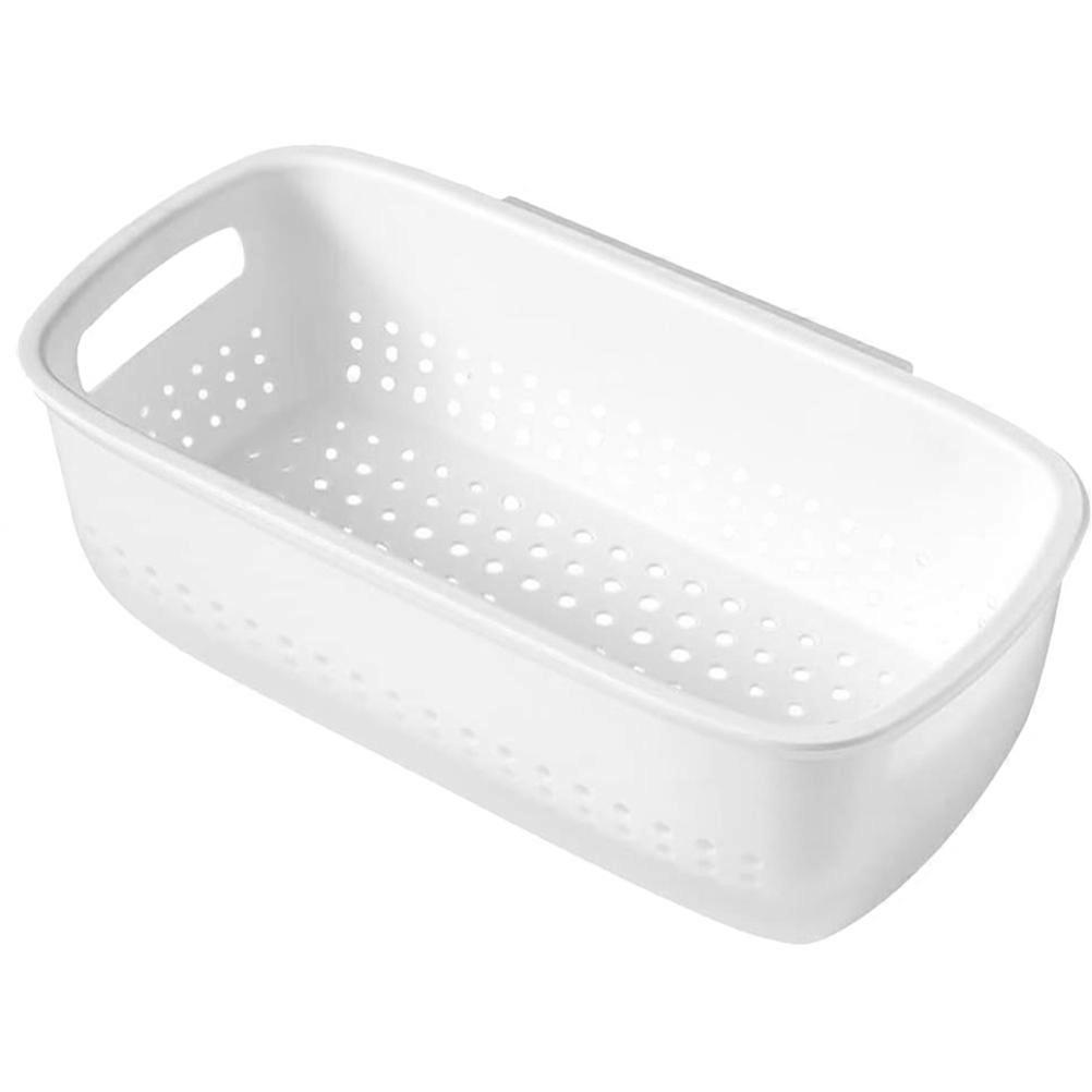 Double Reusable Colander Basket with Detachable Vegetable Drainer – Wall Mounted Space Saving Design for Efficient Fruit, Dish, and Kitchen Cleaning