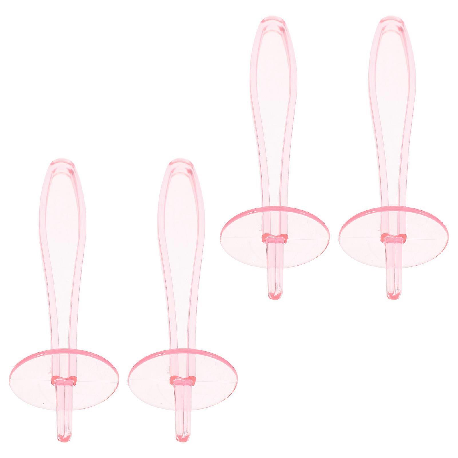 Cake Decorating Tools Plastic Flower Nails Safe to Use DIY Projects Non-toxic 4Set