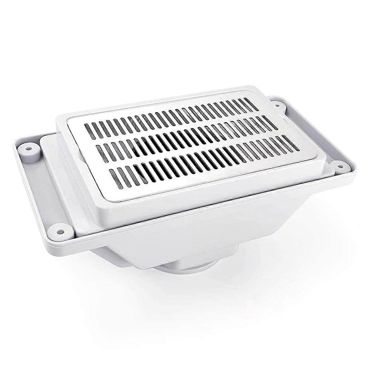 Built-in Table Desk Nail Dust Collector White EU Plug