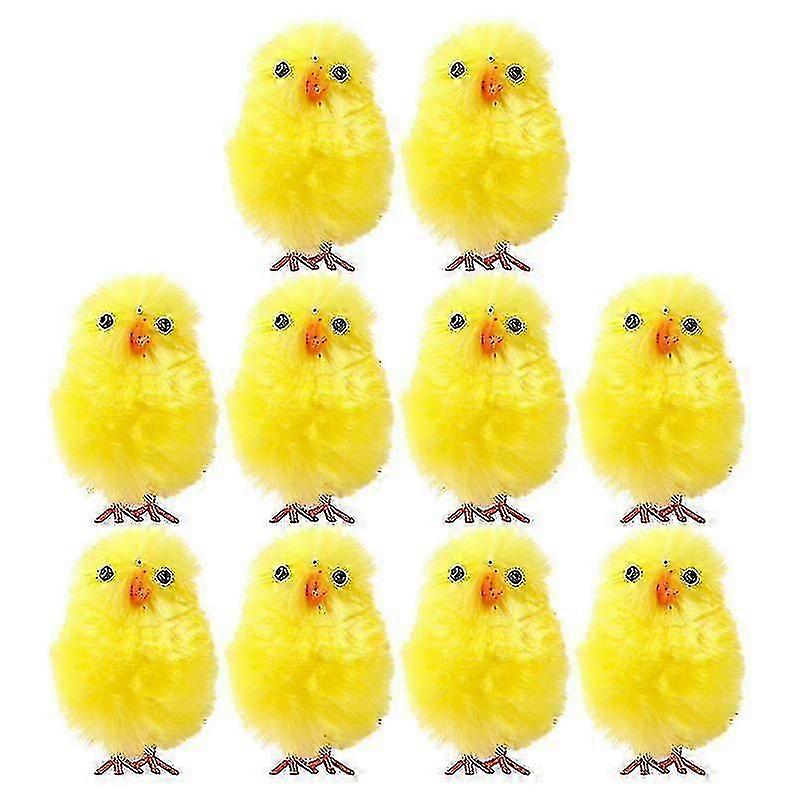 36pcs Mini Easter Chicken Scene Decoration Party Supply