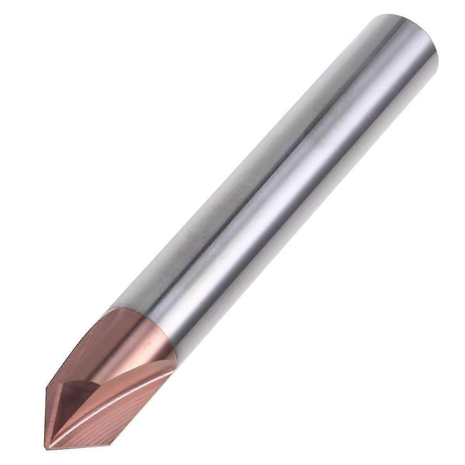 Straight Groove Chamfer Knife Cemented Carbide 90 Degrees 3-Point Tungsten Chamfer Knife CNC Machini