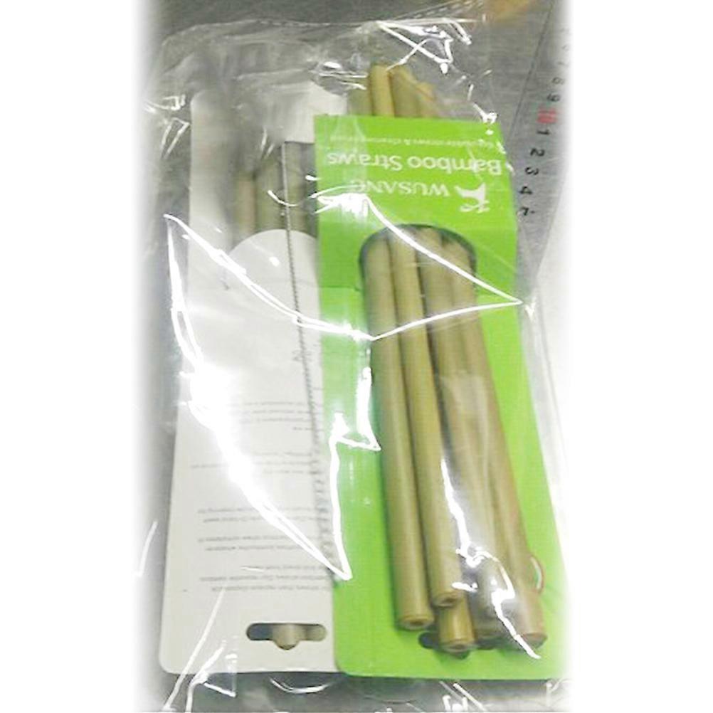 Bamboo Drinking Straws Durable Healthy Drinking For Cocktail Party 1Pack