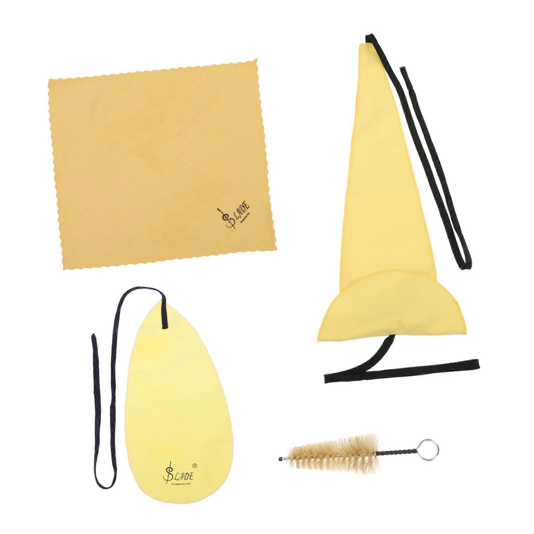 1Piece Saxophone Cleaning Set MultiPart Maintenance Tool with Quality Cleaning Cloth for Saxophone and Clarinet Material Color Sorted