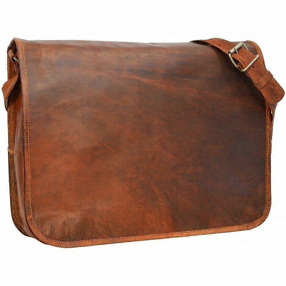 Borsa a tracolla in pelle marrone vintage borsa a tracolla per le donne