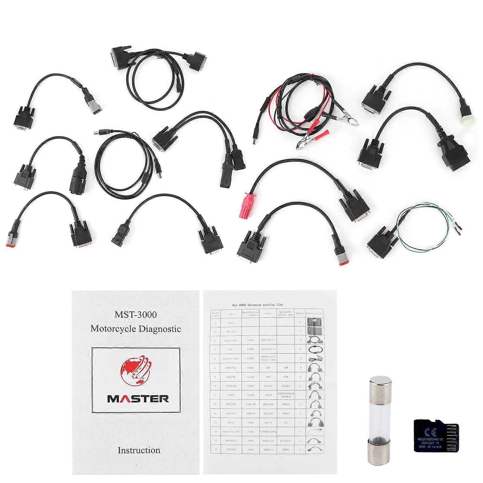 Motorcycle Scanner OBD2 Code Reader Automotive Diagnostic Tool Fit for Suzuki