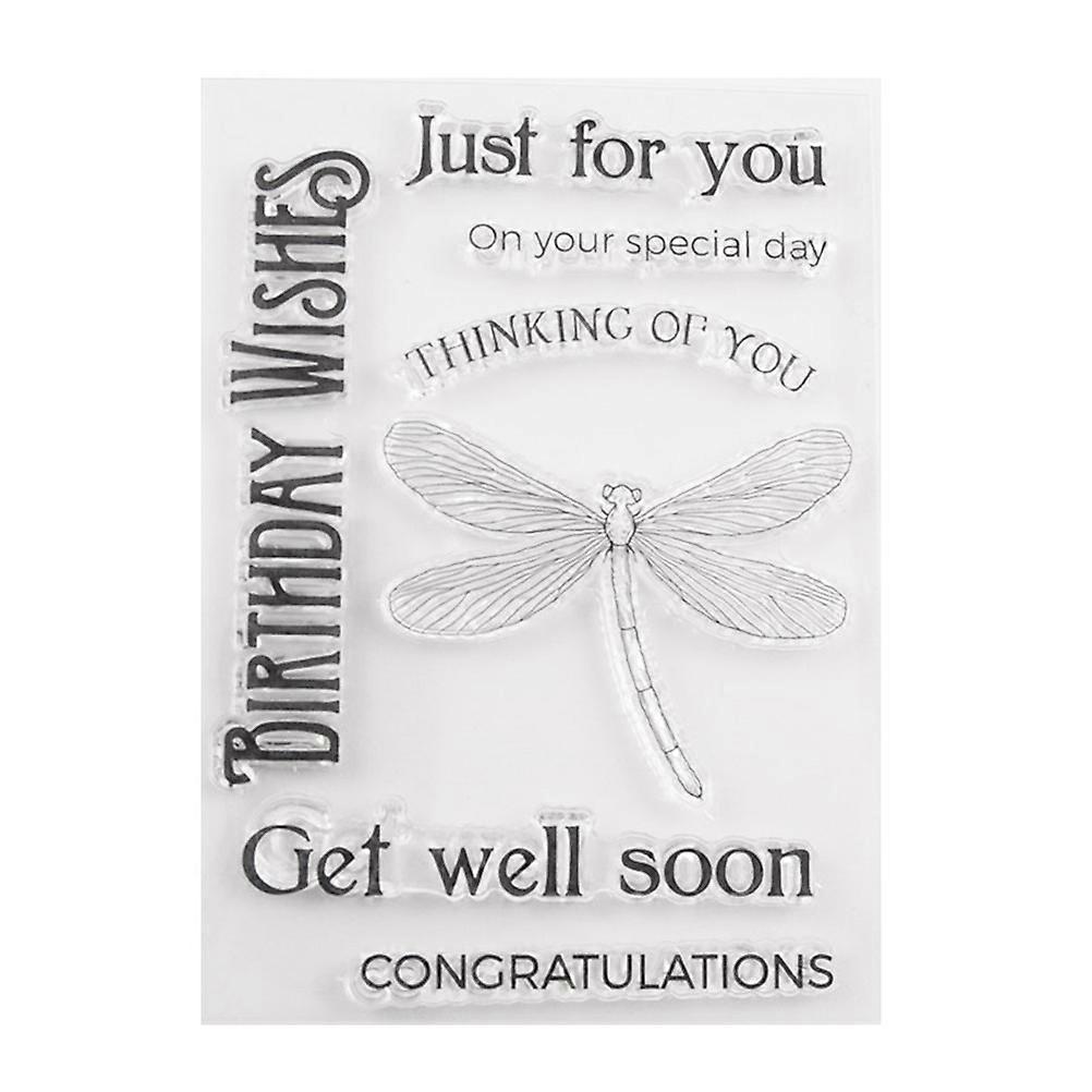 Transparent Stamps Diy Scrapbooking Size 1 Reliable And Durable For present Tags And Album 1Pcs