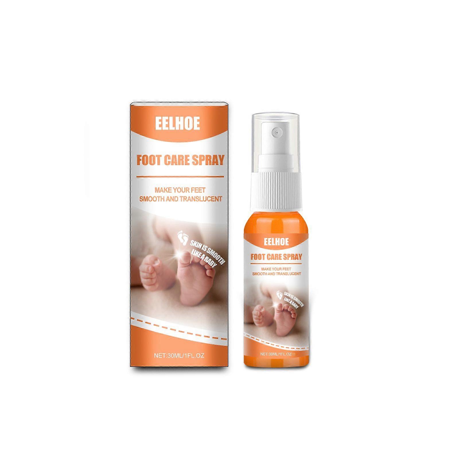 Exfoliating Foot Spray with Citrus & Tea Tree  Remove Dead Skin & Calluses Effortlessly