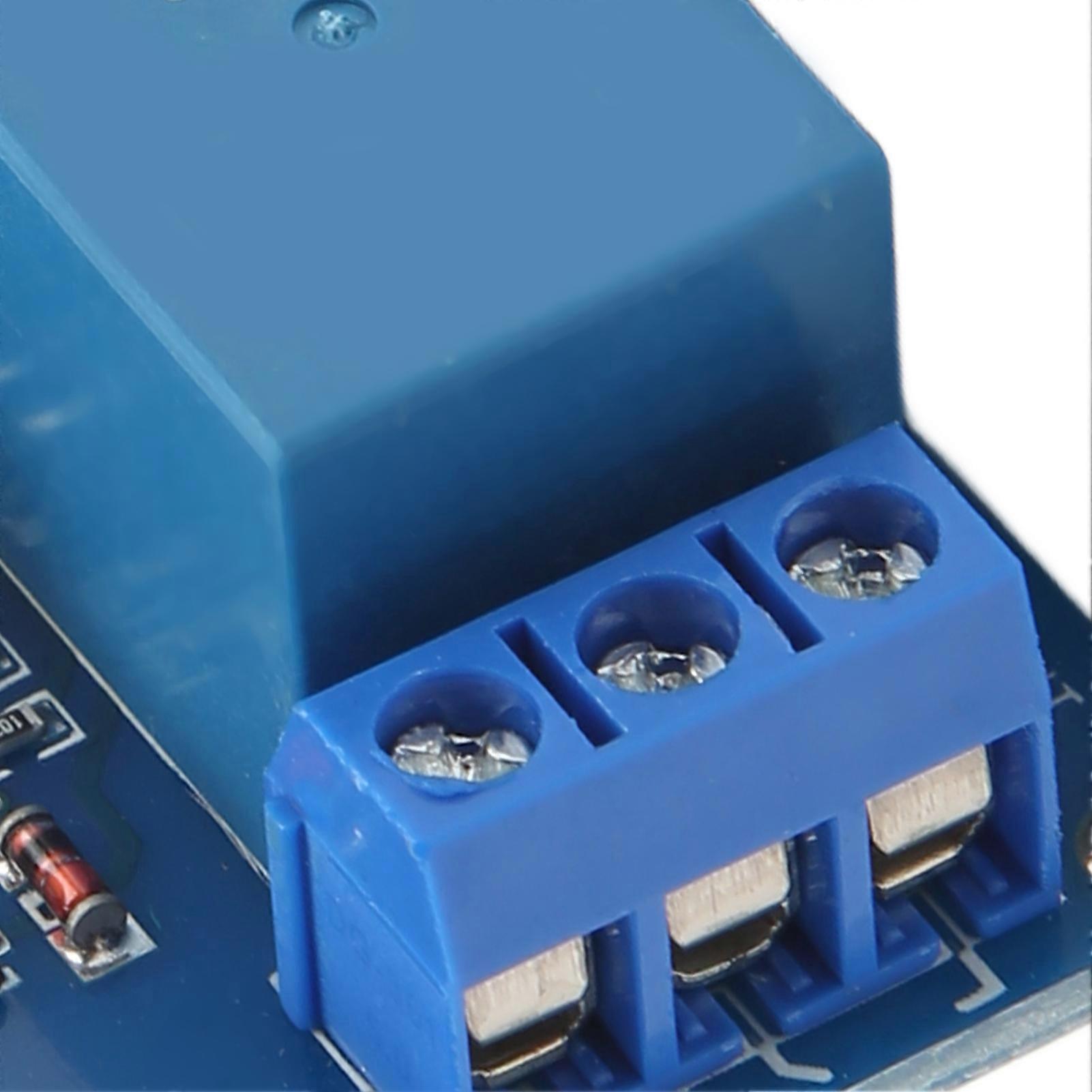 Time Delay Relay Module 5V PCB Timing Vibration Alarm Controller Board for Anti Theft System